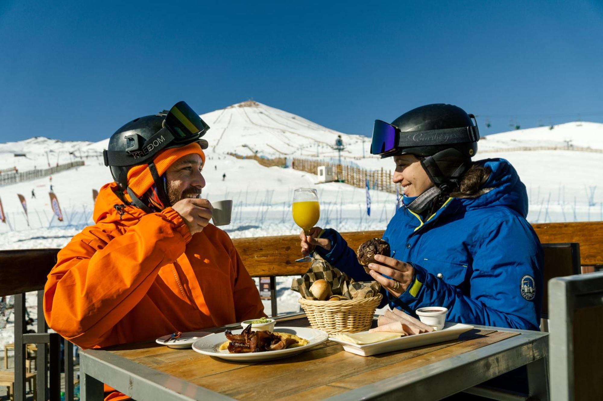Departamentos Alojamiento Oficial Gran Parador Ski In - Out, Centro De Ski El Colorado, Farellones - Unico Con Descuentos En Servicios Del Centro De Ski Экстерьер фото